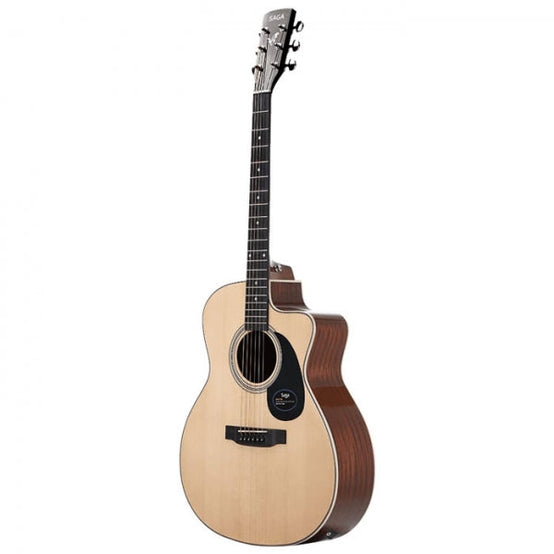 Đàn Guitar Acoustic Saga SF700GCE-Mai Nguyên Music