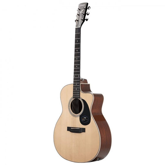 Đàn Guitar Acoustic Saga SF700GCE-Mai Nguyên Music