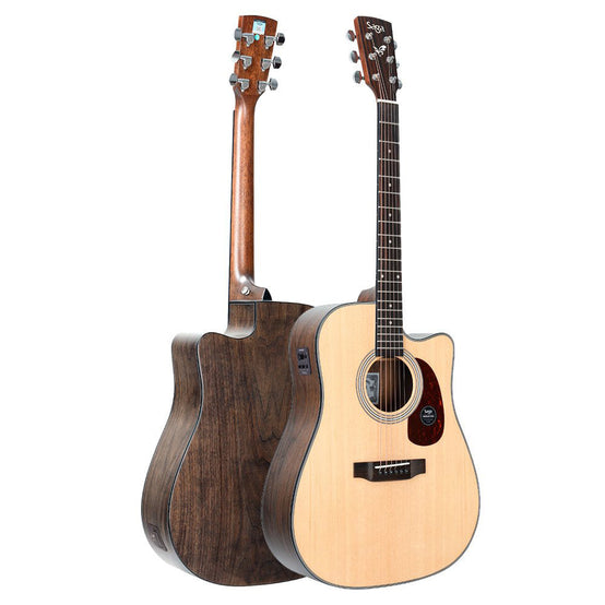 Đàn Guitar Acoustic Saga SF800CE-Mai Nguyên Music