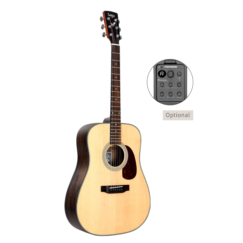 Đàn Guitar Acoustic Saga SF800E-Mai Nguyên Music