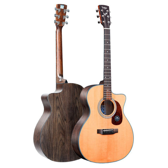 Đàn Guitar Acoustic Saga SF800GC-Mai Nguyên Music
