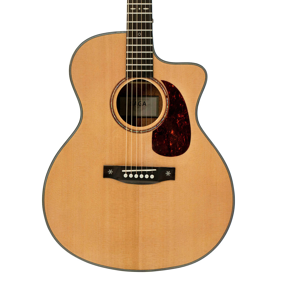 Đàn Guitar Acoustic Saga SF830GC-Mai Nguyên Music
