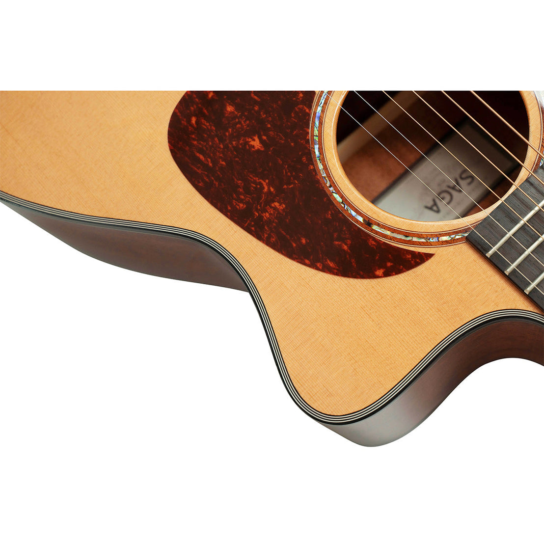 Đàn Guitar Acoustic Saga SF830GC-Mai Nguyên Music
