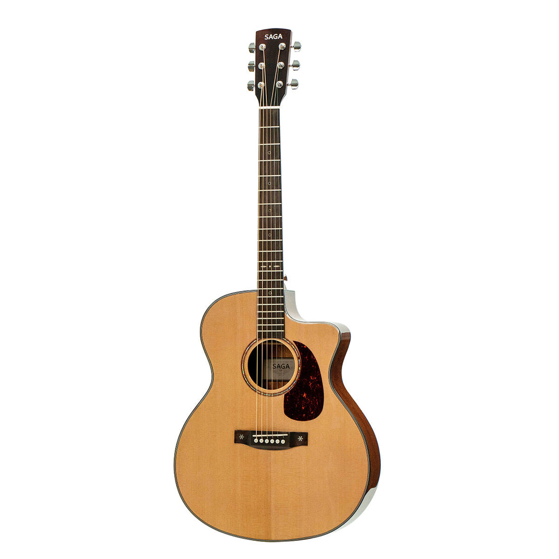 Đàn Guitar Acoustic Saga SF830GCE-Mai Nguyên Music