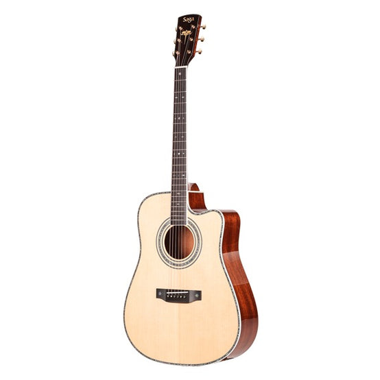 Đàn Guitar Acoustic Saga SL55C-Mai Nguyên Music