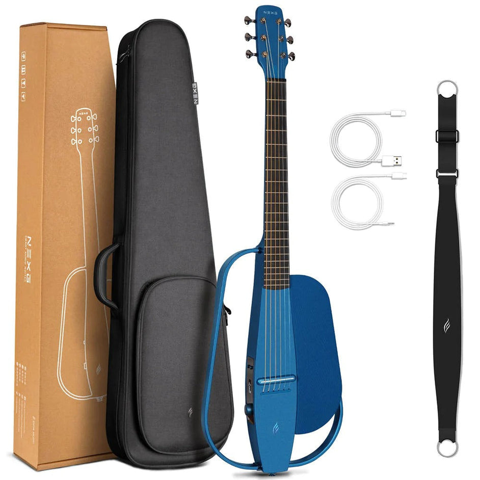 Đàn Guitar Acoustic Silent Acoustic Enya NEXG Basic, Blue-Mai Nguyên Music