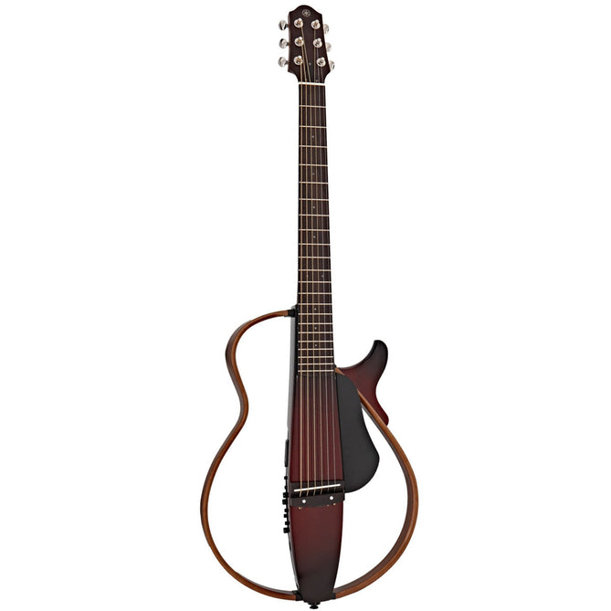 Đàn Guitar Acoustic Silent Yamaha SLG200S - Steel String w/Bag, Crimson Red Burst-Mai Nguyên Music