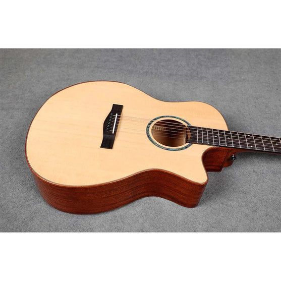 Đàn Guitar Acoustic Sqoe S370T-SK EQ-Mai Nguyên Music