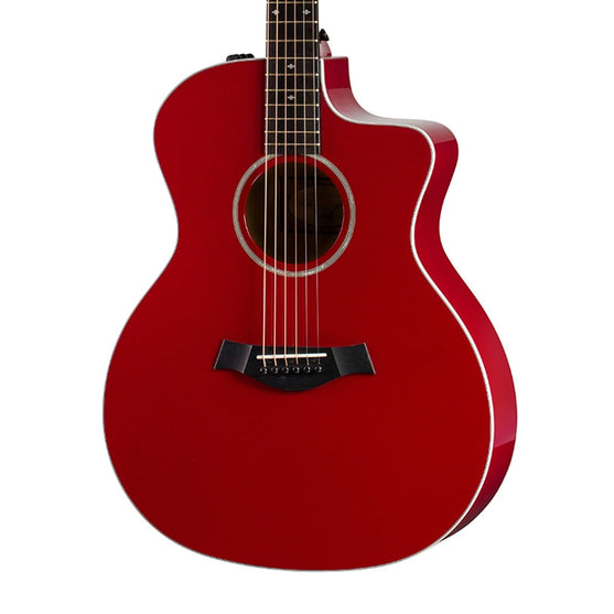 Đàn Guitar Acoustic Taylor 214ce Deluxe w/Case, Red-Mai Nguyên Music