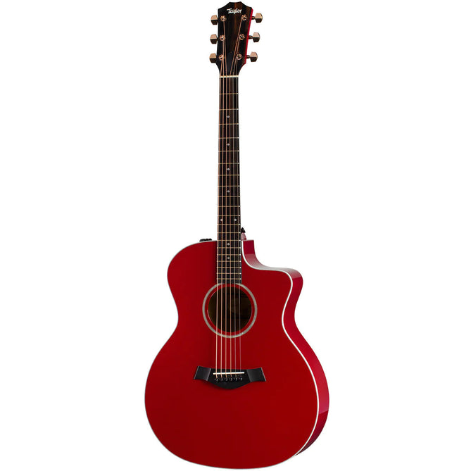 Đàn Guitar Acoustic Taylor 214ce Deluxe w/Case, Red-Mai Nguyên Music