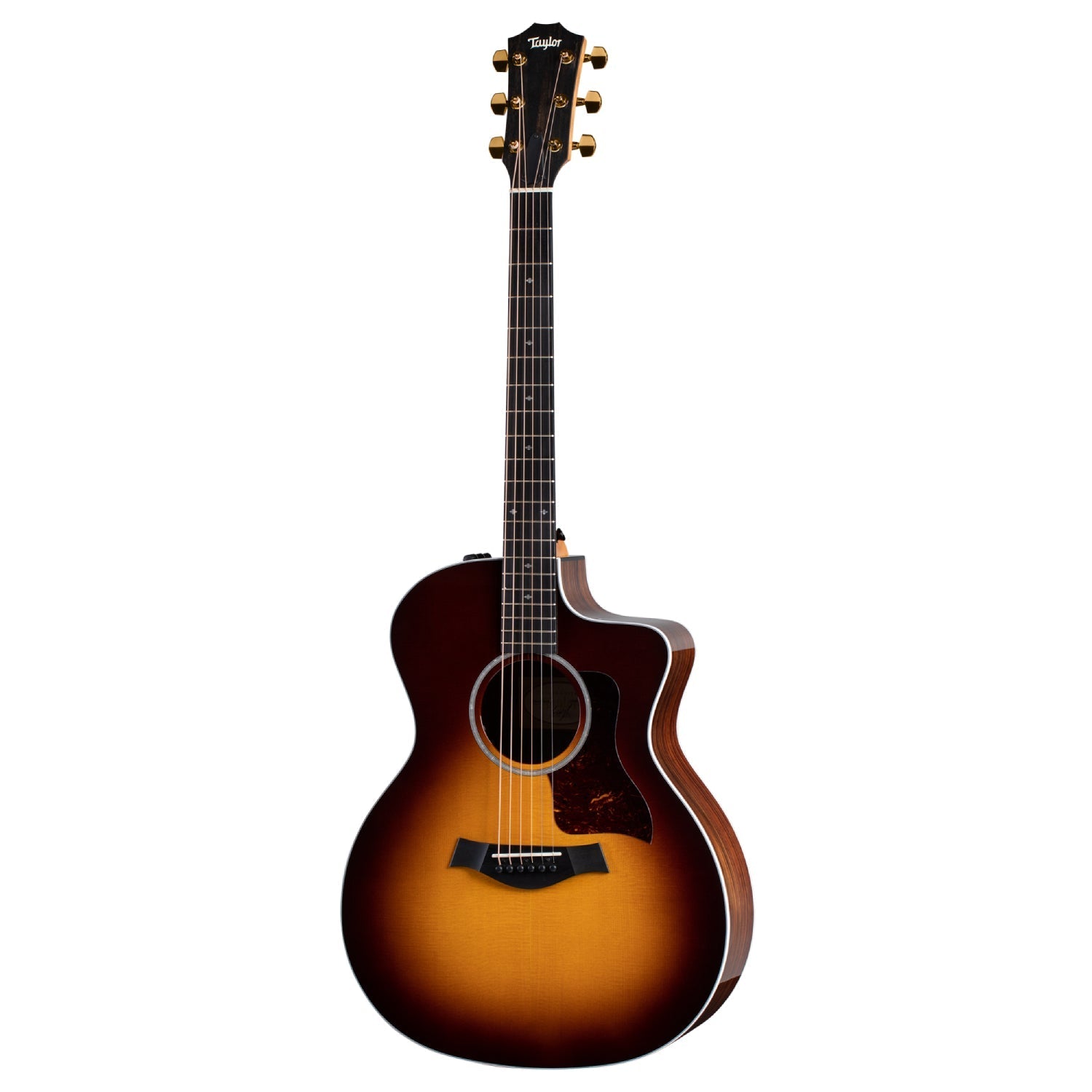 Đàn Guitar Acoustic Taylor 214ce Deluxe w/Case, Sunburst-Mai Nguyên Music