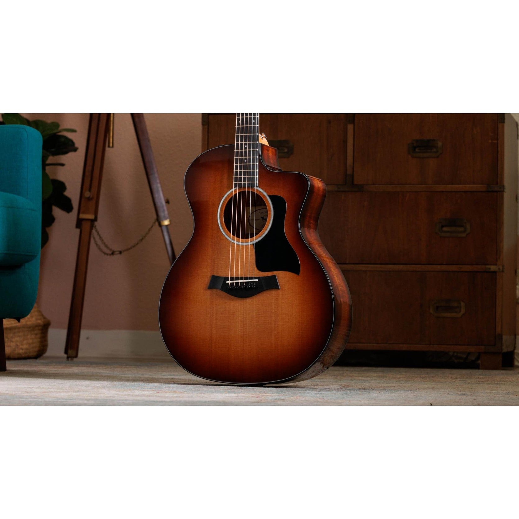 Đàn Guitar Acoustic Taylor 214ce-K SB Plus w/Softshell Case-Mai Nguyên Music