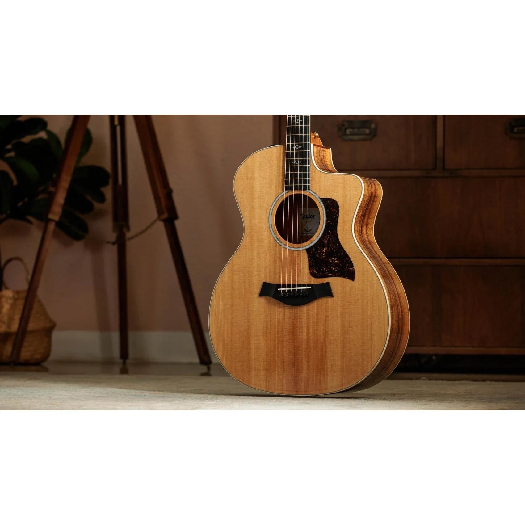 Đàn Guitar Acoustic Taylor 214ce Koa Deluxe - Natural-Mai Nguyên Music
