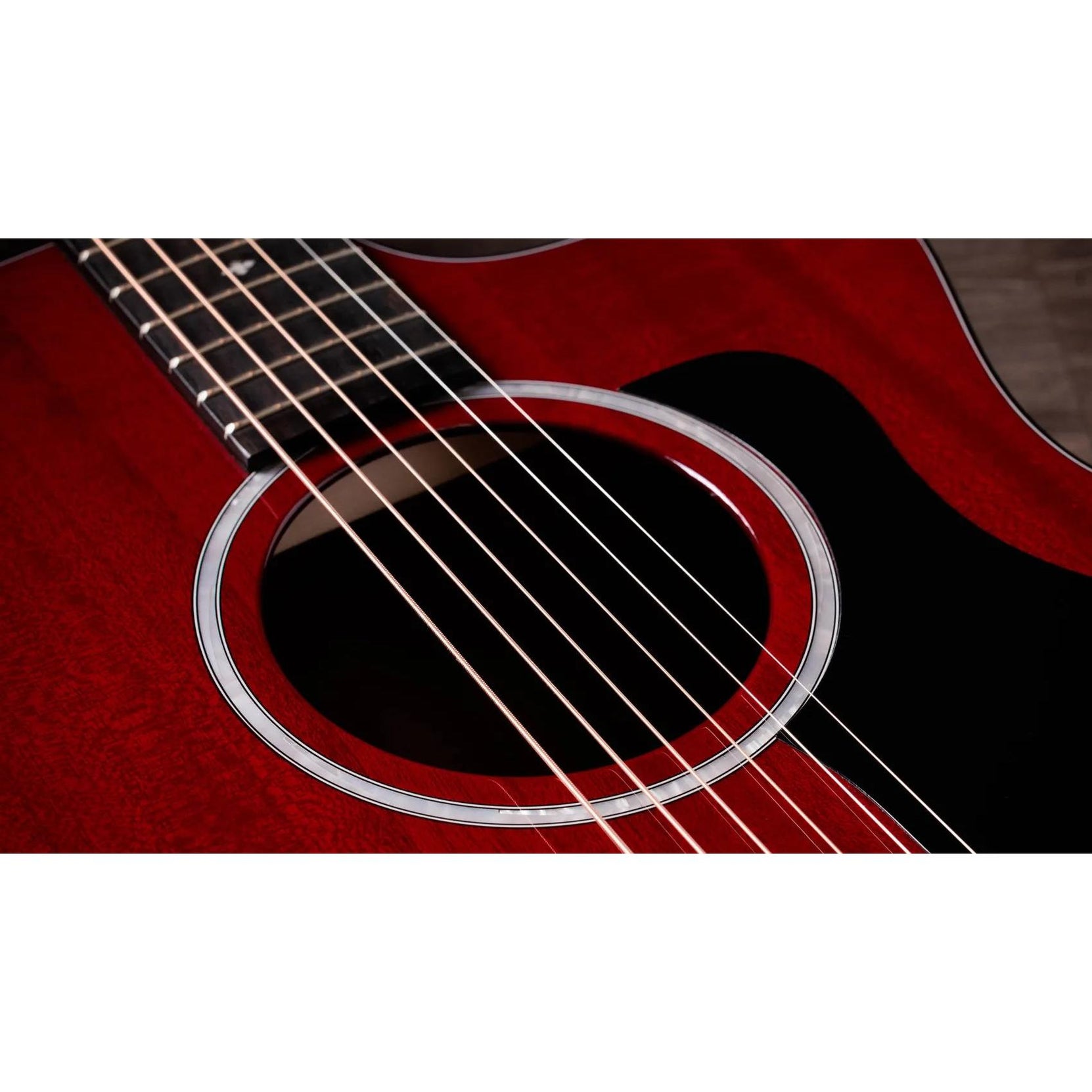 Đàn Guitar Acoustic Taylor 224ce Plus Special Edition - Trans Red-Mai Nguyên Music