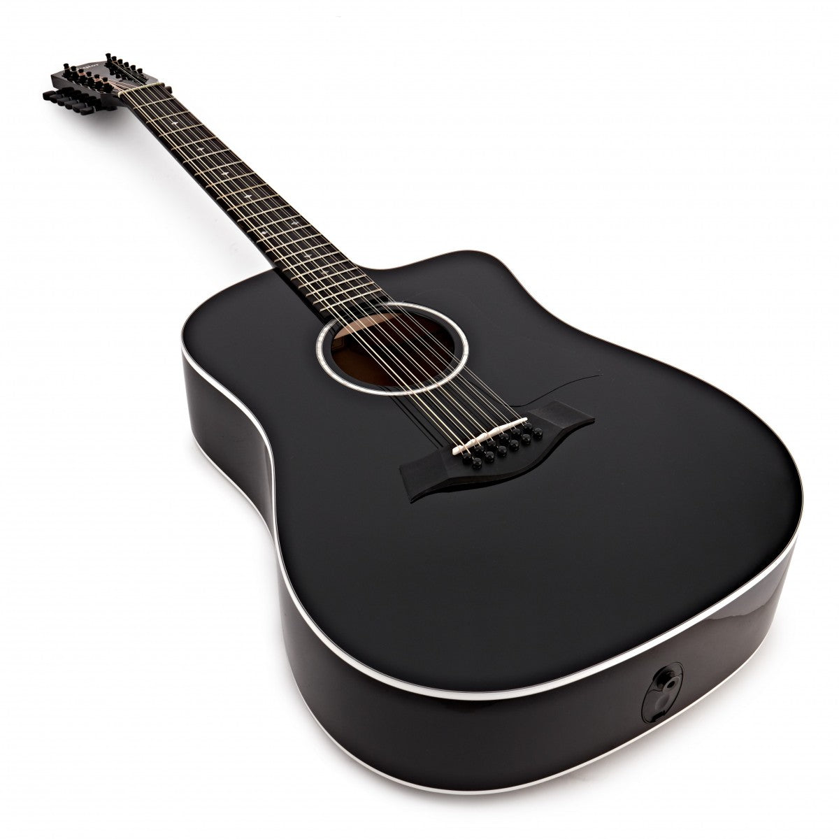 Đàn Guitar Acoustic Taylor 250ce Deluxe w/Case, Black-Mai Nguyên Music