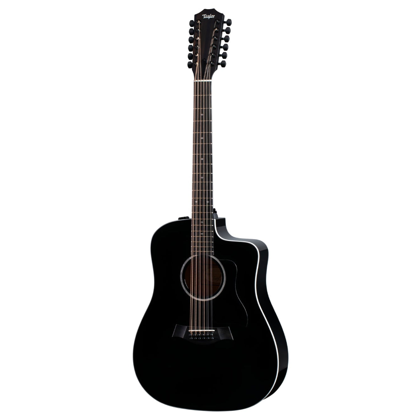 Đàn Guitar Acoustic Taylor 250ce Deluxe w/Case, Black-Mai Nguyên Music