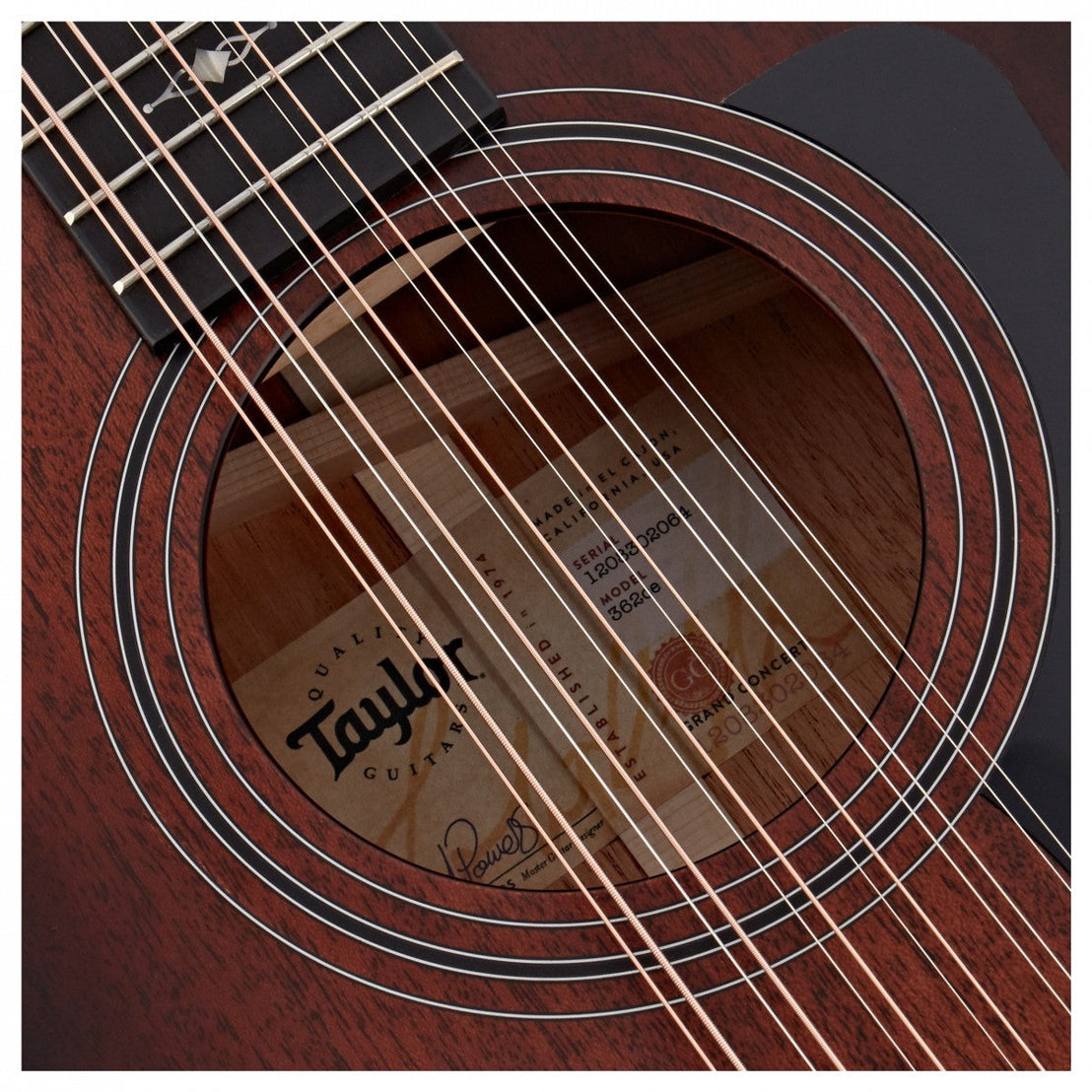 Đàn Guitar Acoustic Taylor 362ce w/Case-Mai Nguyên Music