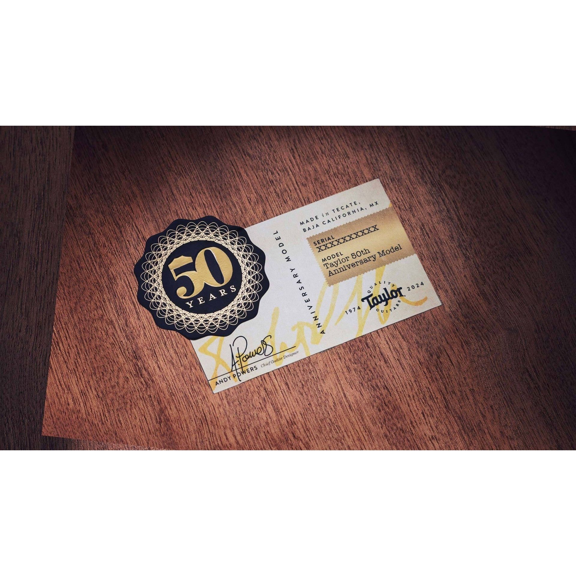 Đàn Guitar Acoustic Taylor 50th Anniversary AD14ce-SB LTD-Mai Nguyên Music