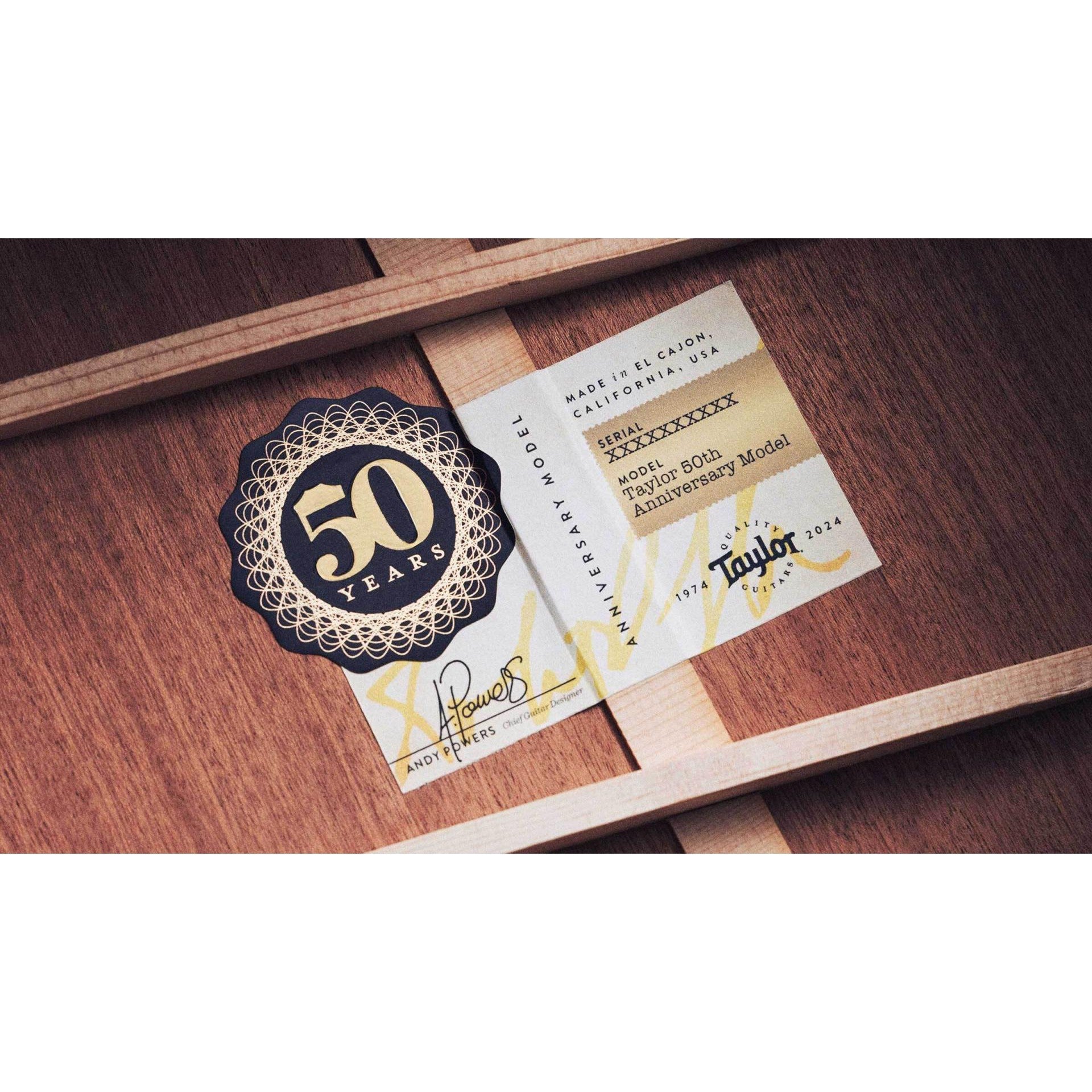 Đàn Guitar Acoustic Taylor 50th Anniversary PS24ce LTD & Circa 74 Amp-Mai Nguyên Music