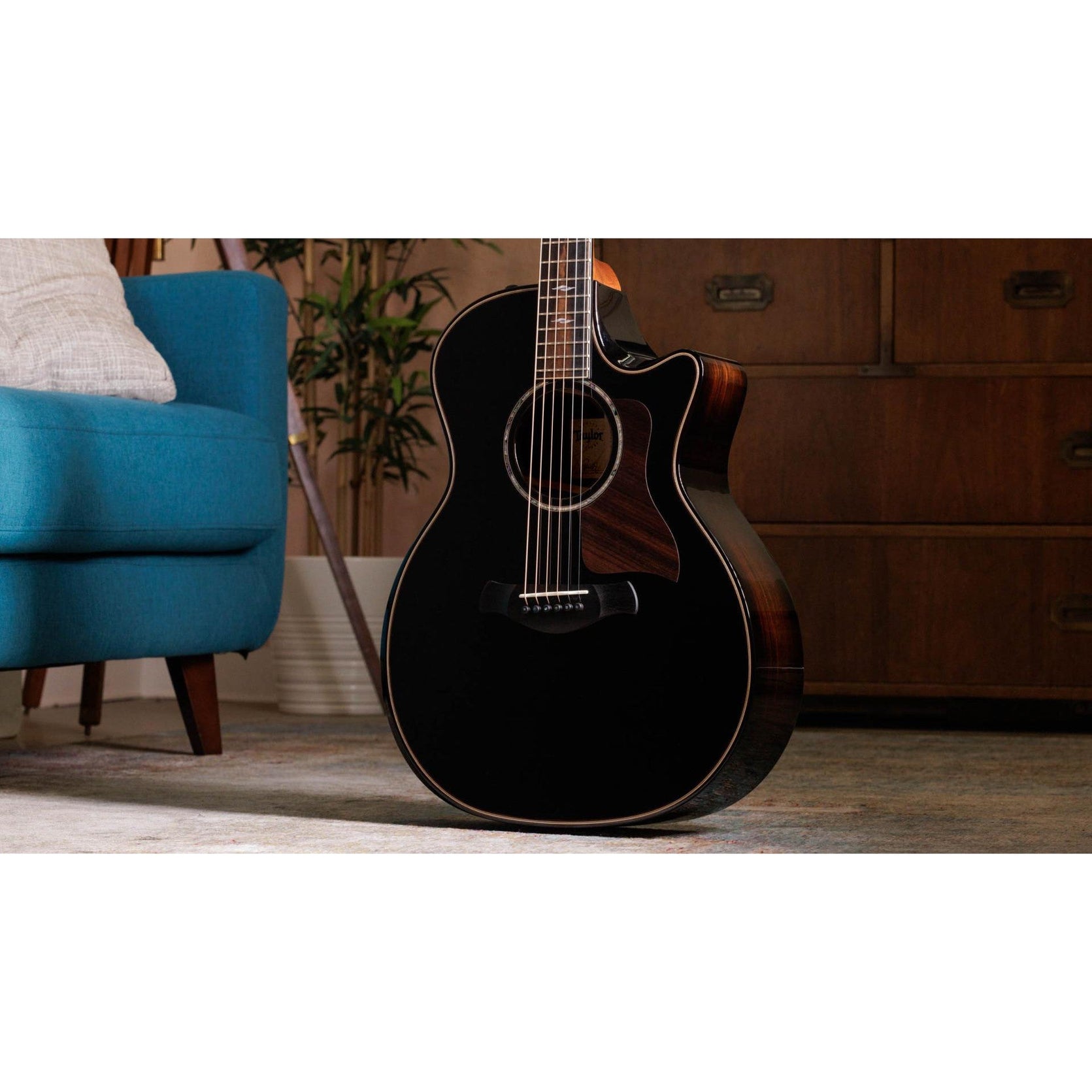 Đàn Guitar Acoustic Taylor 814ce Blacktop Builder's Edition-Mai Nguyên Music
