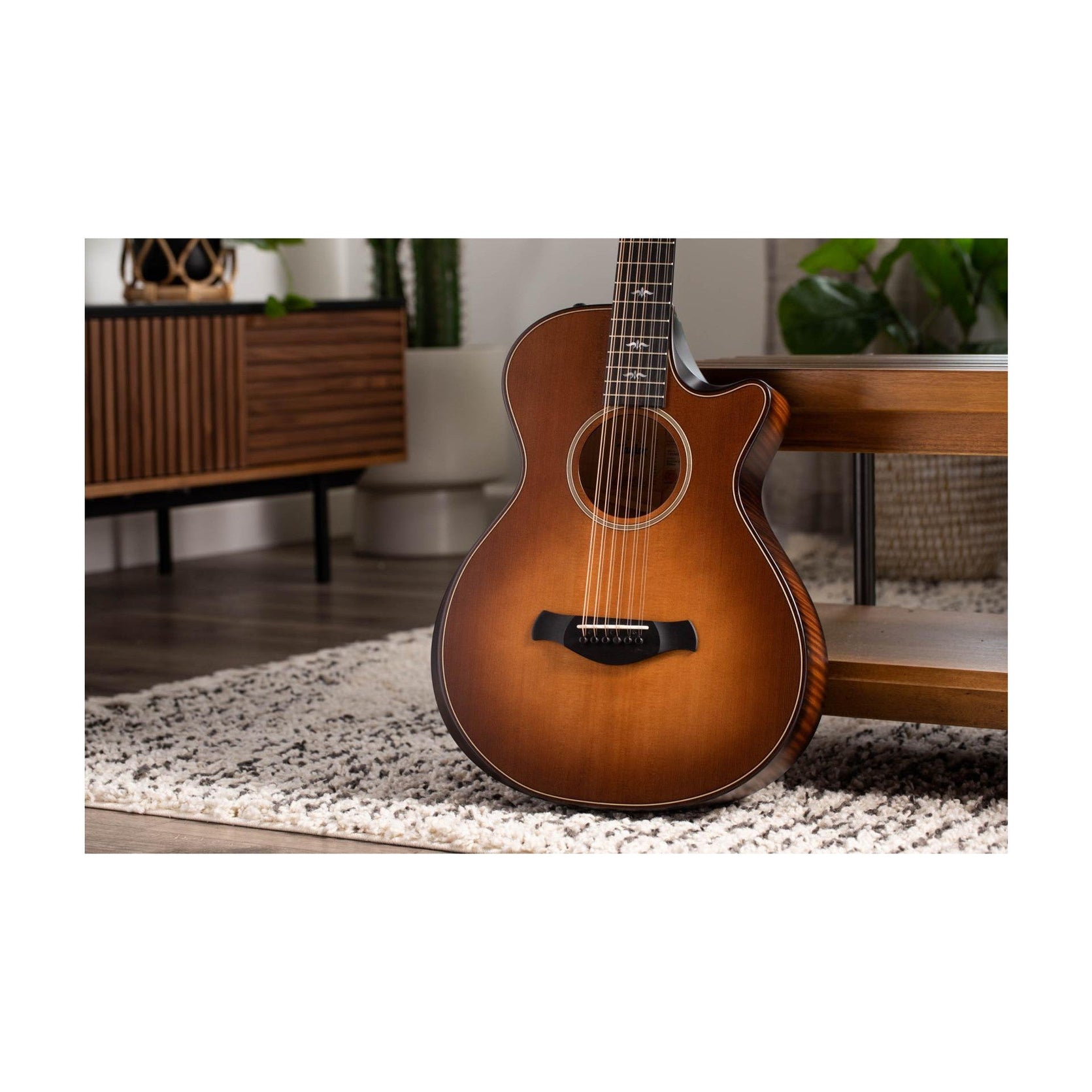 Đàn Guitar Acoustic Taylor Builder's Edition 652ce WHB 12-string w/Harshell Case-Mai Nguyên Music
