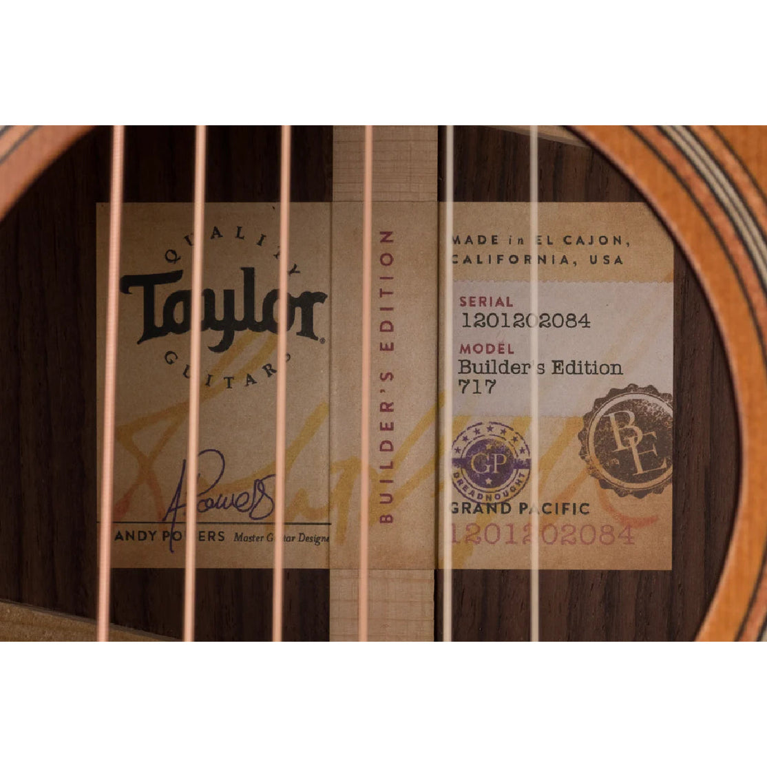 Đàn Guitar Acoustic Taylor Builder's Edition 717 WHB w/Case-Mai Nguyên Music