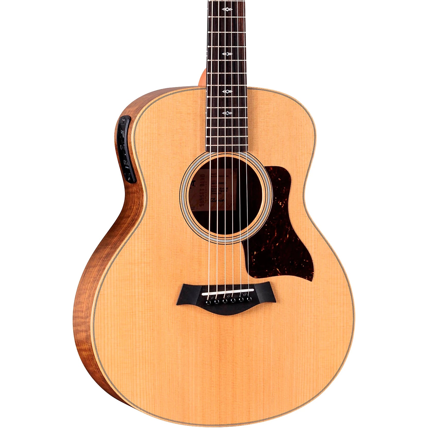 Đàn Guitar Acoustic Taylor GS Mini-e Sunset Blvd Figured Ovangkol - Natural-Mai Nguyên Music