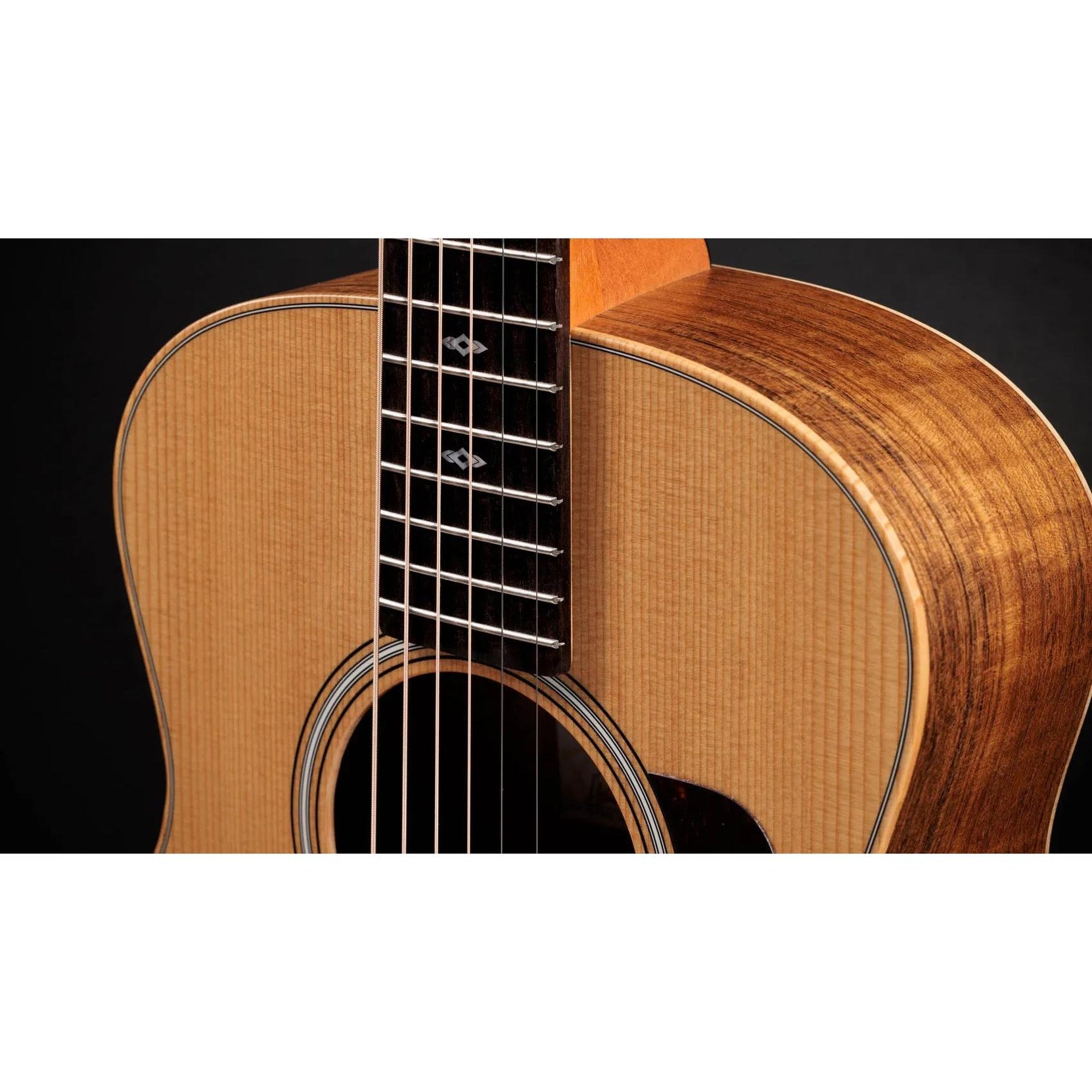 Đàn Guitar Acoustic Taylor GS Mini-e Sunset Blvd Figured Ovangkol - Natural-Mai Nguyên Music