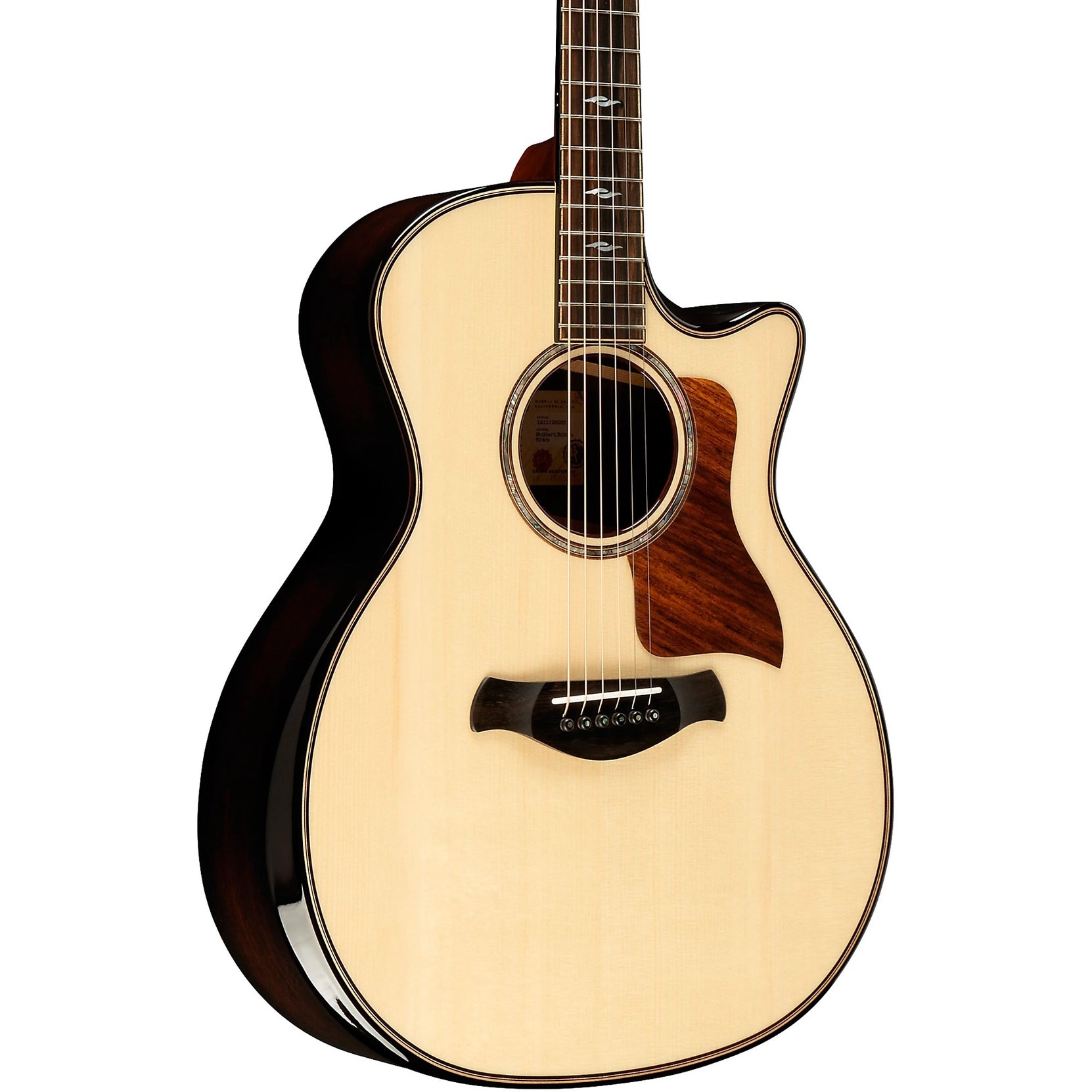 Đàn Guitar Acoustic Taylor Next Generation Builder's Edition 814ce Adirondack Spruce/Rosewood - Natural Kona Edgeburst-Mai Nguyên Music