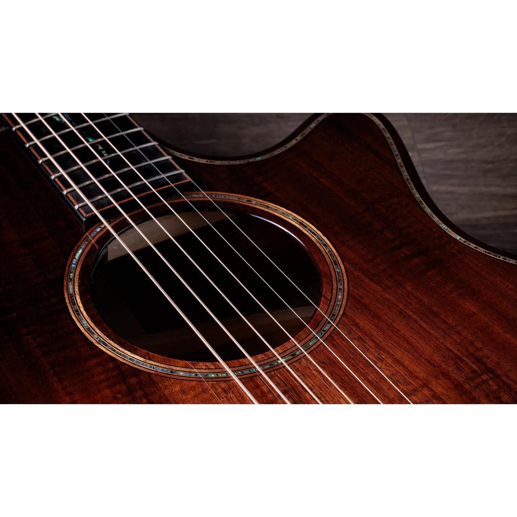 Đàn Guitar Acoustic Taylor Next Generation Builders Edition K24ce - Kona Edgeburst-Mai Nguyên Music