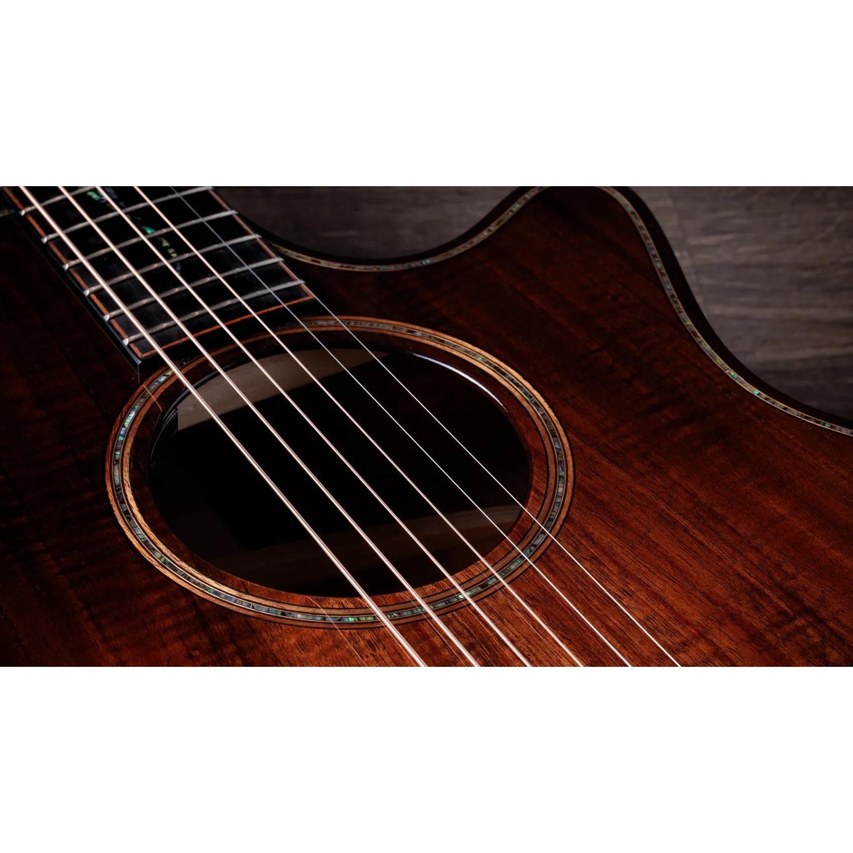 Đàn Guitar Acoustic Taylor Next Generation Builders Edition K24ce - Kona Edgeburst-Mai Nguyên Music