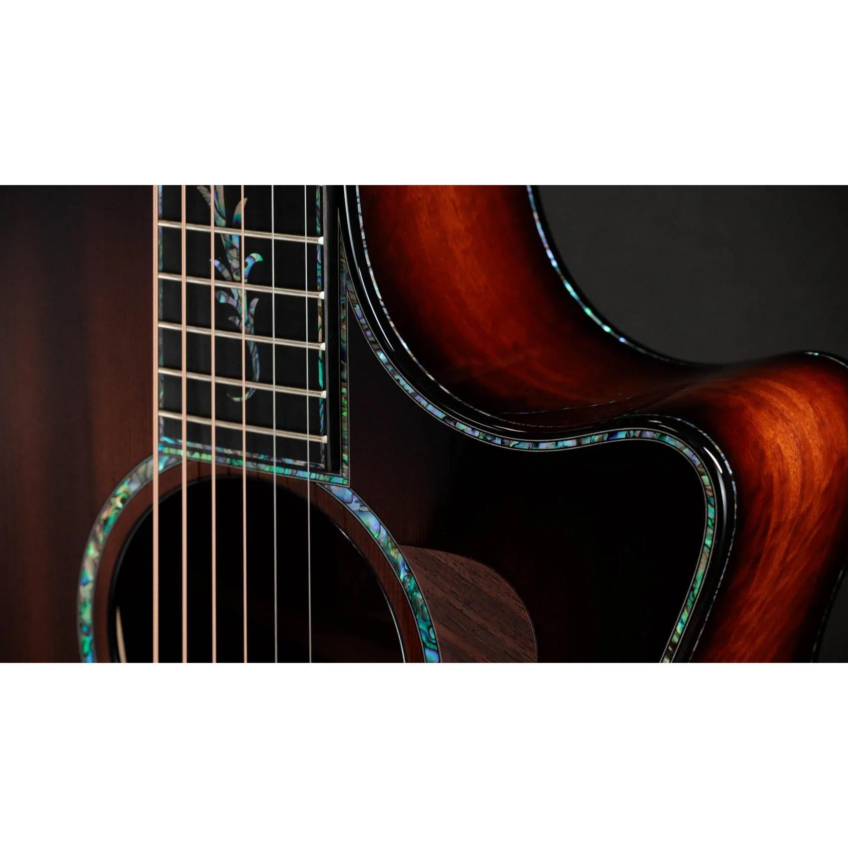 Đàn Guitar Acoustic Taylor PS14ce Ironbark/Sinker Redwood - Tobacco-Mai Nguyên Music