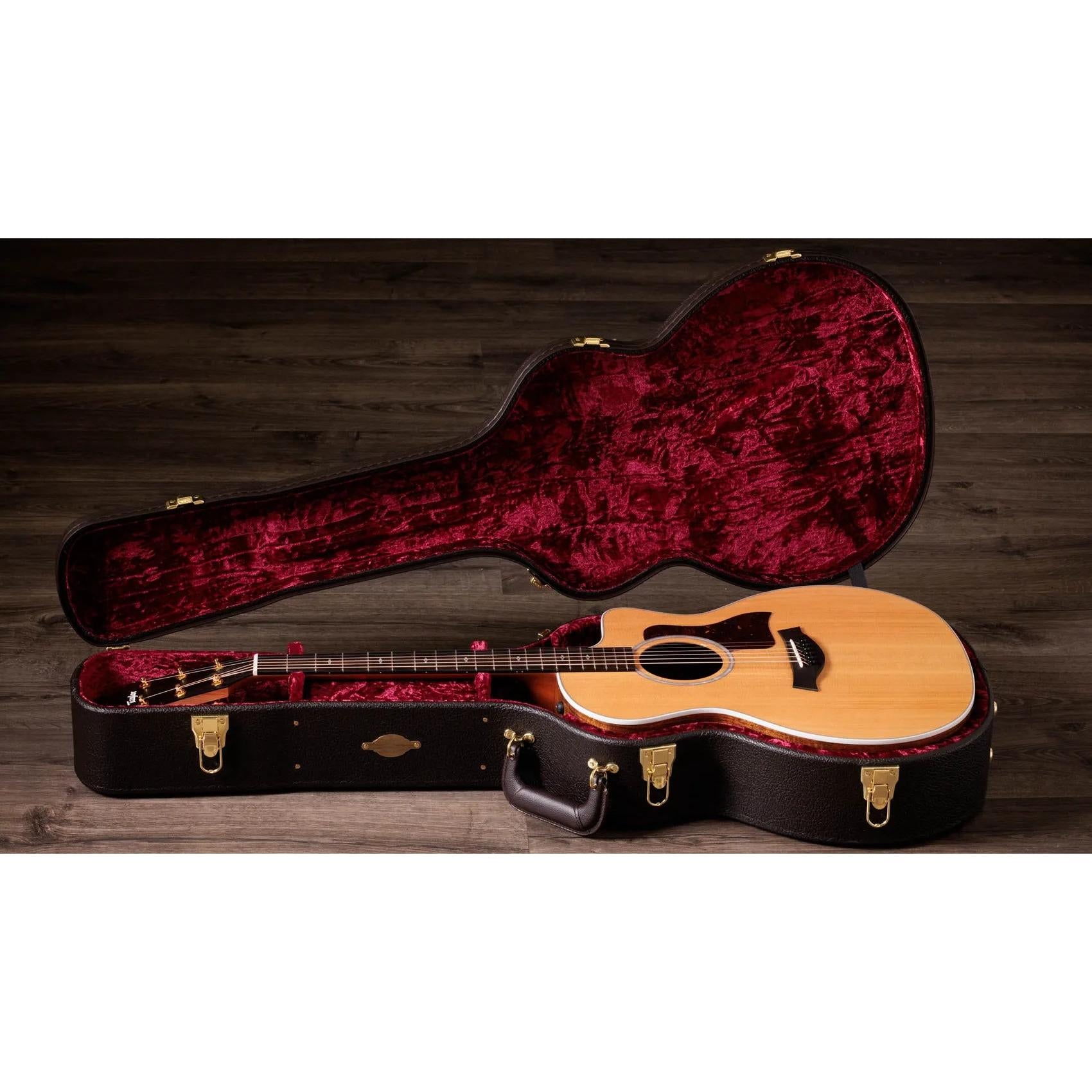 Đàn Guitar Acoustic Taylor Sunset Blvd 214ce DLX Figured Ovangkol - Natural-Mai Nguyên Music
