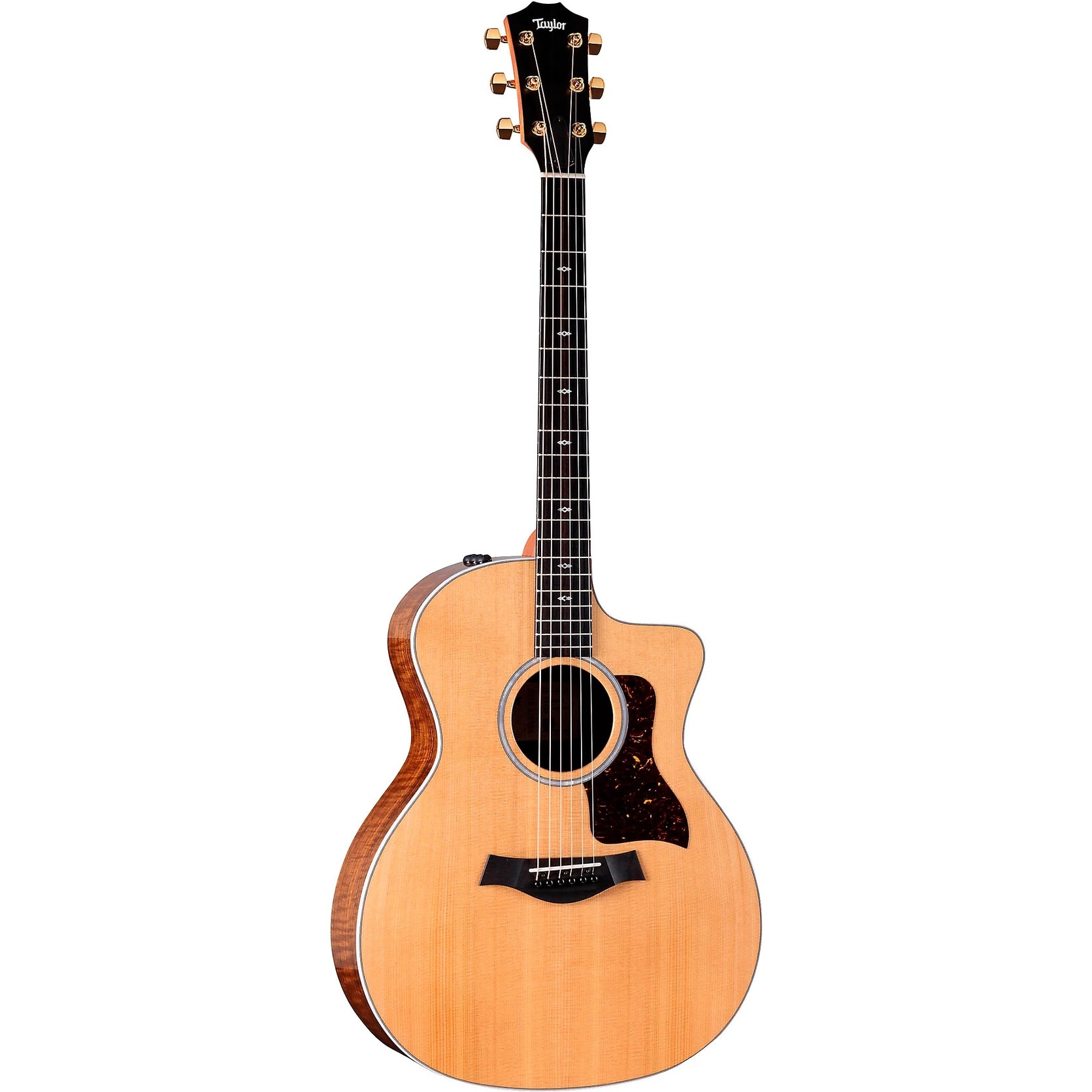 Đàn Guitar Acoustic Taylor Sunset Blvd 214ce DLX Figured Ovangkol - Natural-Mai Nguyên Music