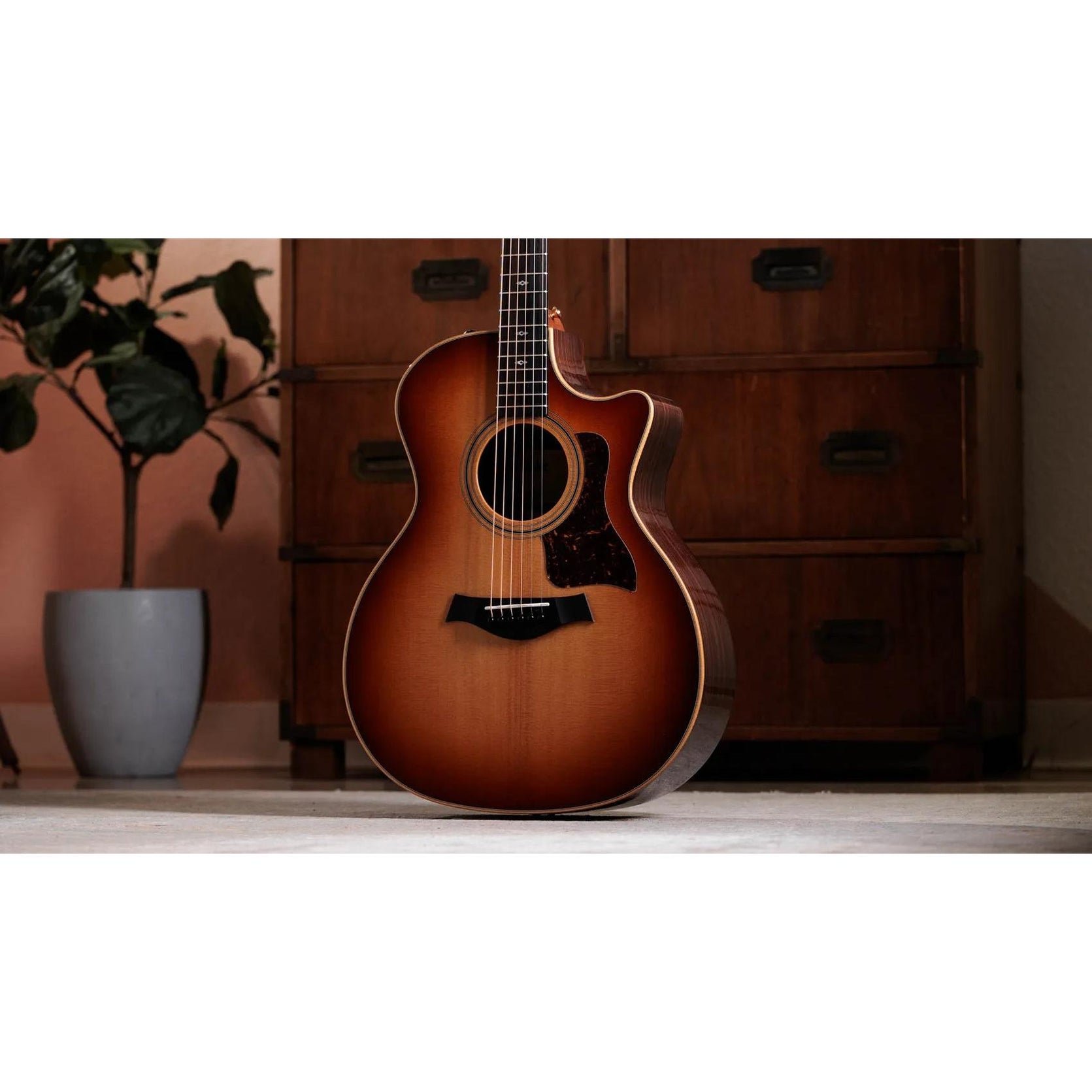 Đàn Guitar Acoustic Taylor Sunset Blvd 414ce Studio - Sunset Edgeburst-Mai Nguyên Music