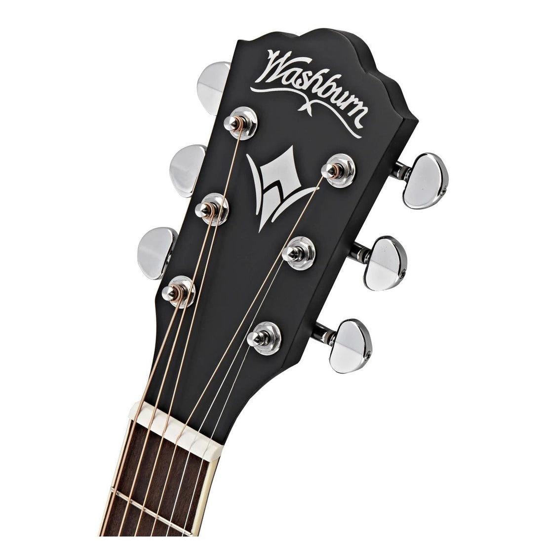 Đàn Guitar Acoustic Washburn Harvest G7SCE Acoustic, Matte Black-Mai Nguyên Music