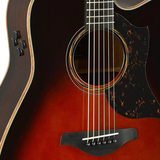Đàn Guitar Acoustic Yamaha A3R ARE Rosewood w/Bag, Tobacco Brown Sunburst-Mai Nguyên Music