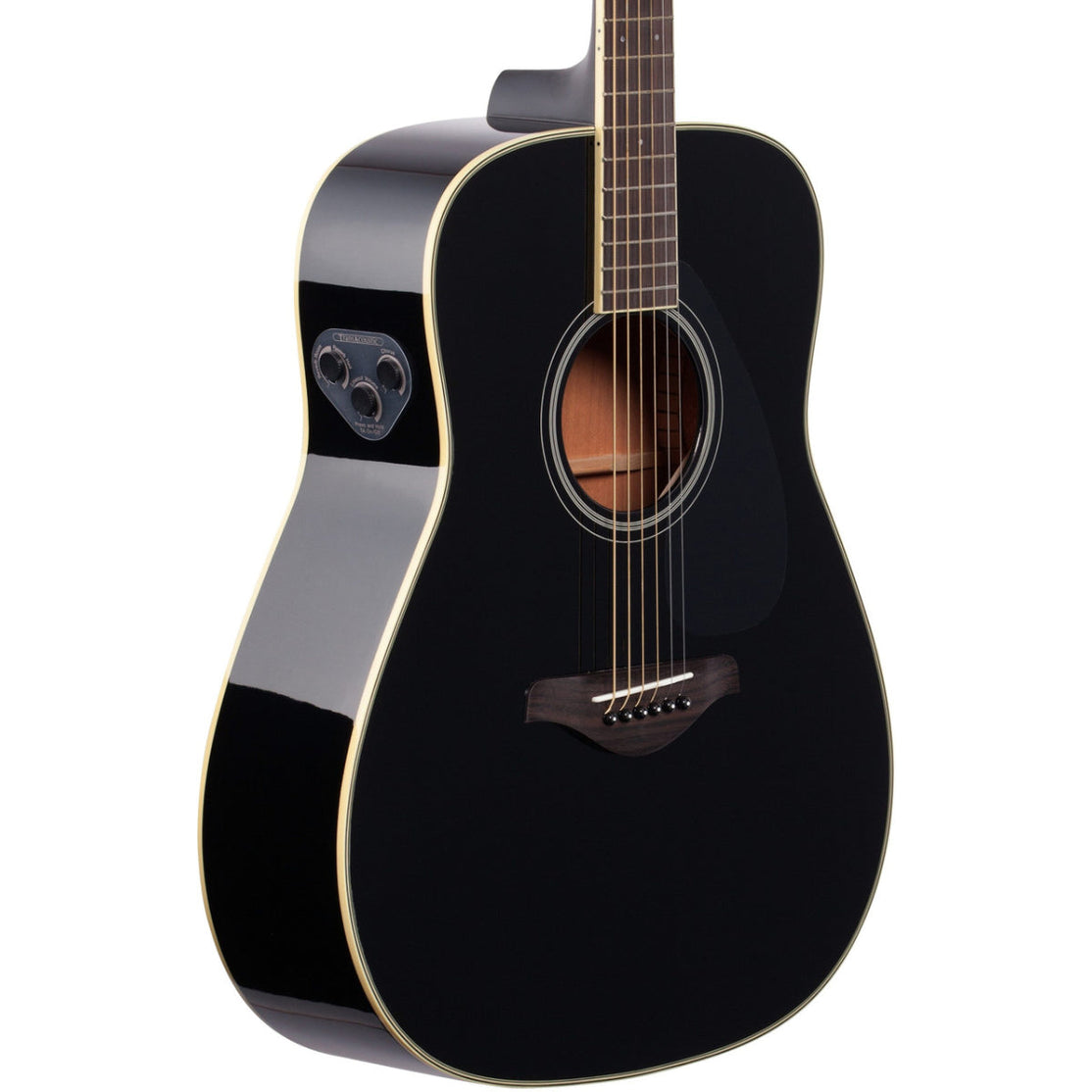 Đàn Guitar Acoustic Yamaha FG-TA TransAcoustic, Black-Mai Nguyên Music