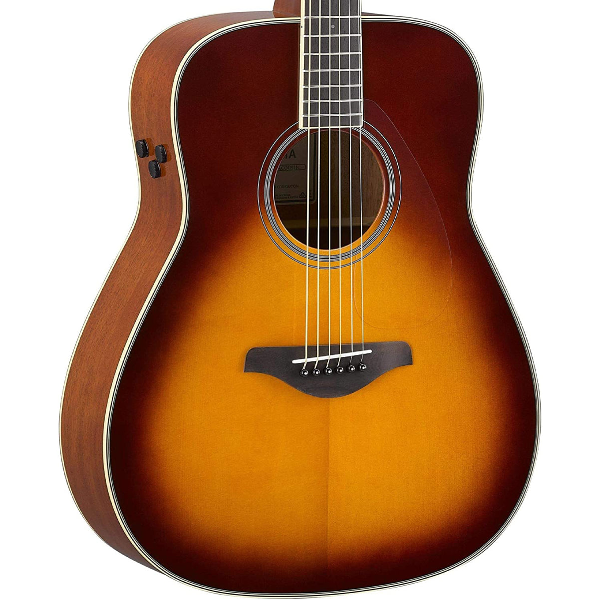 Đàn Guitar Acoustic Yamaha FG-TA TransAcoustic, Brown Sunburst-Mai Nguyên Music