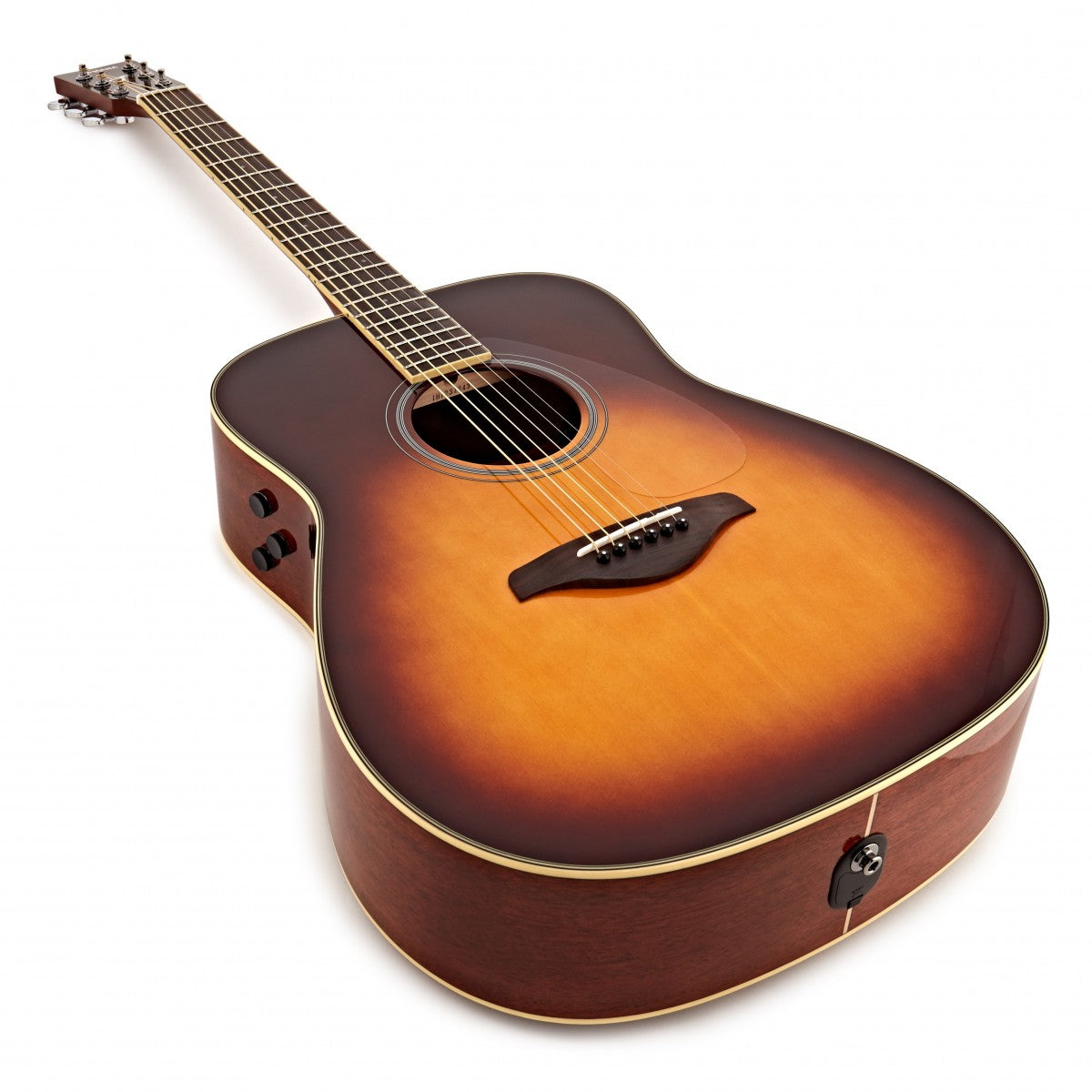 Đàn Guitar Acoustic Yamaha FG-TA TransAcoustic, Brown Sunburst-Mai Nguyên Music