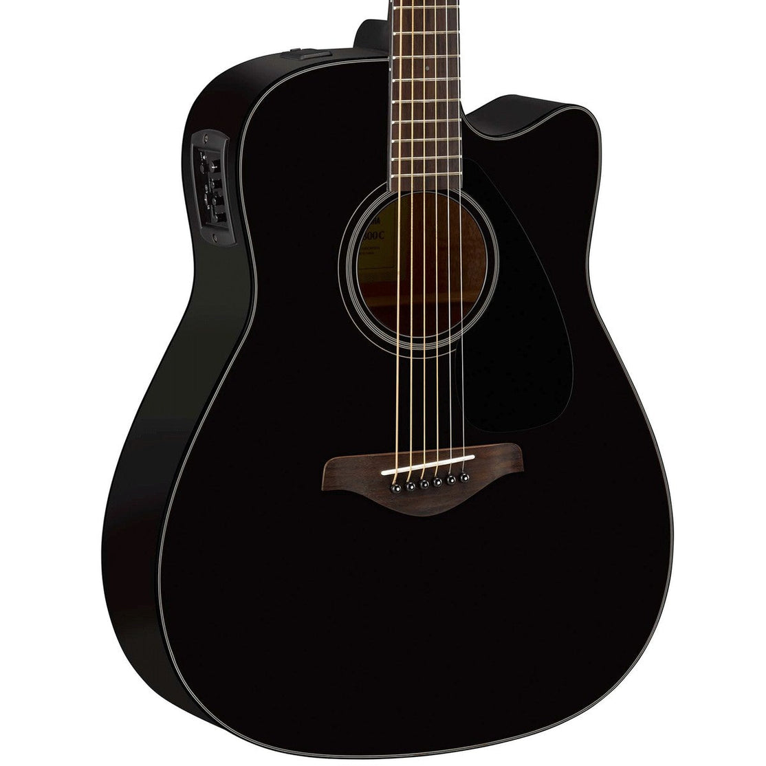 Đàn Guitar Acoustic Yamaha FGX800C, Black-Mai Nguyên Music