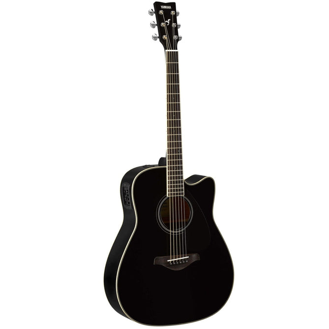 Đàn Guitar Acoustic Yamaha FGX820C, Black-Mai Nguyên Music