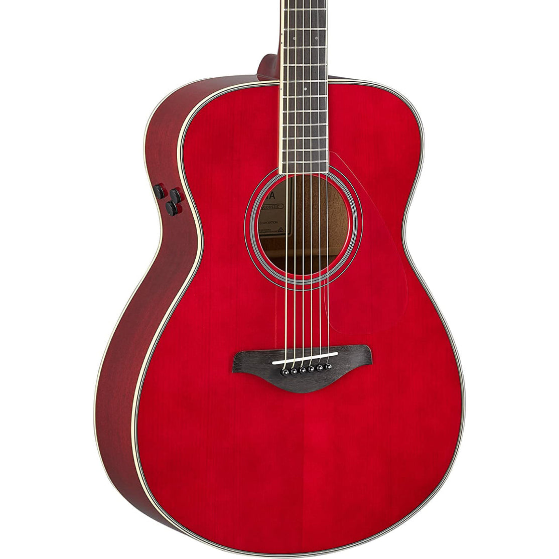 Đàn Guitar Acoustic Yamaha FS-TA TransAcoustic, Ruby Red-Mai Nguyên Music