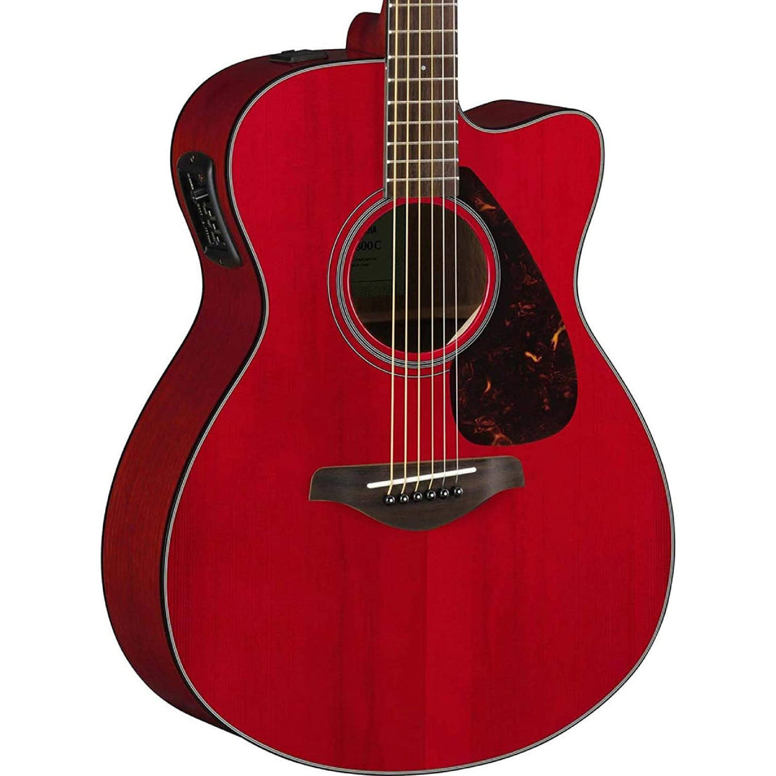 Đàn Guitar Acoustic Yamaha FSX800C, Ruby Red-Mai Nguyên Music