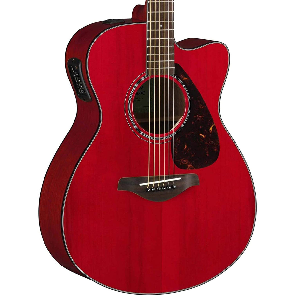 Đàn Guitar Acoustic Yamaha FSX800C, Ruby Red-Mai Nguyên Music
