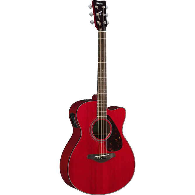 Đàn Guitar Acoustic Yamaha FSX800C, Ruby Red-Mai Nguyên Music