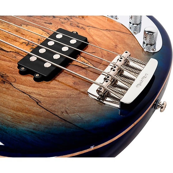 Đàn Guitar Bass 4-dây Ernie Ball Music Man BFR StingRay Special - Paua Blue Burst-Mai Nguyên Music