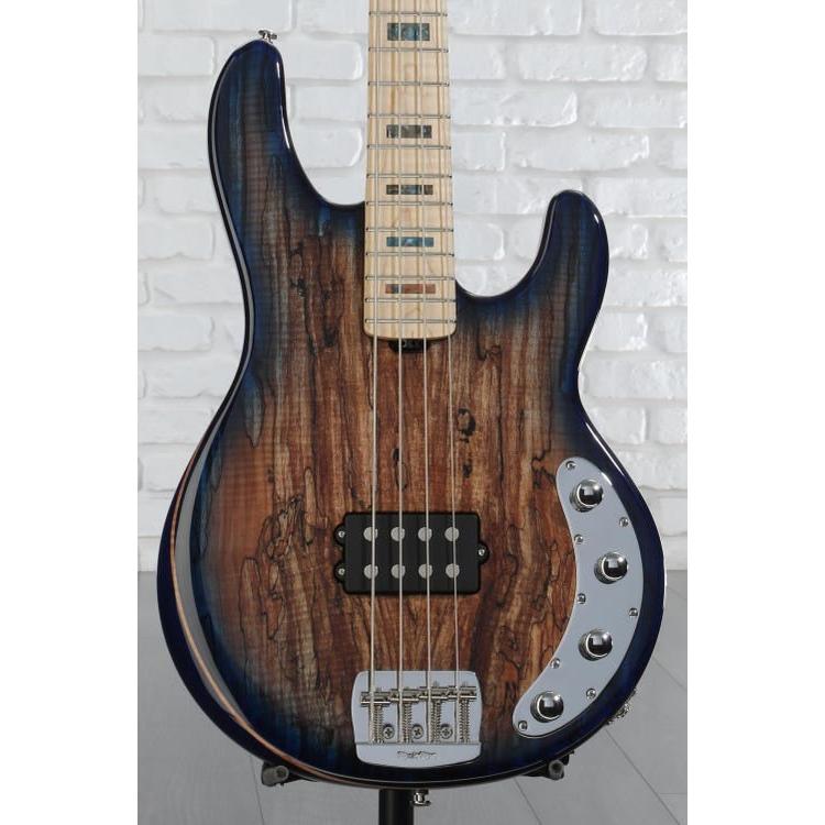 Đàn Guitar Bass 4-dây Ernie Ball Music Man BFR StingRay Special - Paua Blue Burst-Mai Nguyên Music