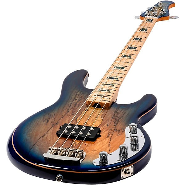 Đàn Guitar Bass 4-dây Ernie Ball Music Man BFR StingRay Special - Paua Blue Burst-Mai Nguyên Music