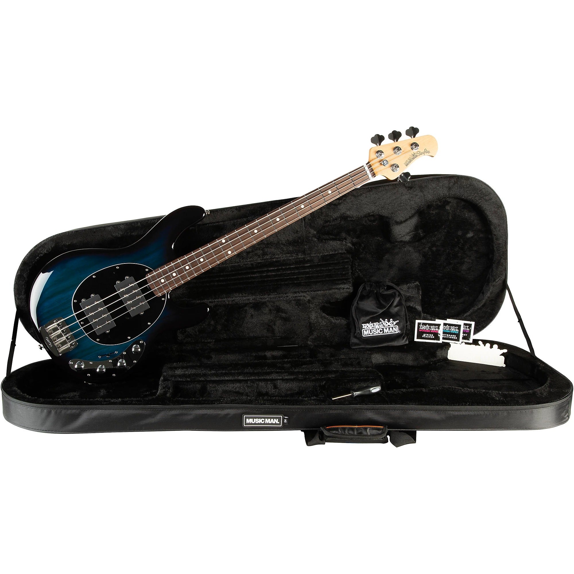 Đàn Guitar Bass 4-dây Ernie Ball Music Man StingRay Special HH-Mai Nguyên Music